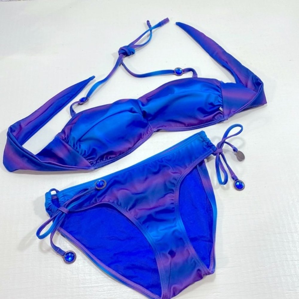 La vie en rose 2pc multi coloured bikini